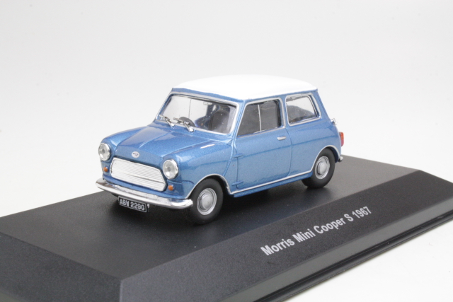 Mini Cooper S 1967, sininen/valkoinen