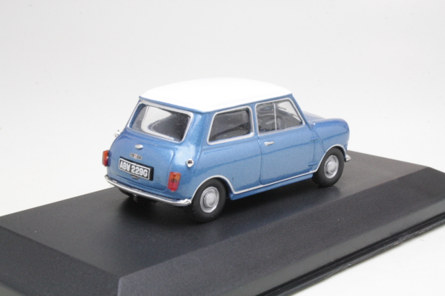 Mini Cooper S 1967, blue/white