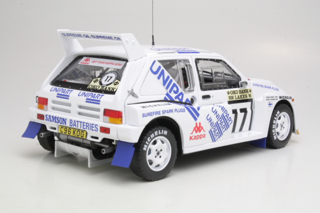 MG Metro 6R4, Finland 1986, Harri Toivonen, no.17
