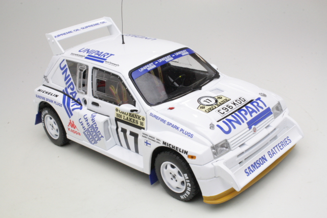 MG Metro 6R4, Finland 1986, Harri Toivonen, no.17
