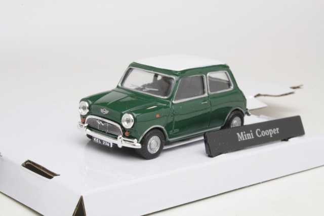 Mini Cooper 1969, vihreä - Sulje napsauttamalla kuva