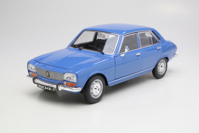 Peugeot 504 1975, sininen (1:24) - Sulje napsauttamalla kuva