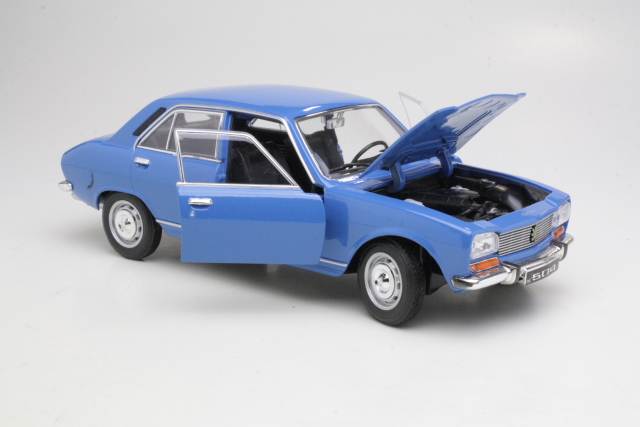 Peugeot 504 1975, sininen (1:24) - Sulje napsauttamalla kuva