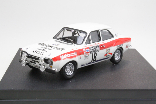 Ford Escort Mk1 RS1600, 3rd. RAC 1973, M.Alen, no.18 - Sulje napsauttamalla kuva