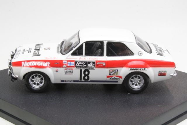 Ford Escort Mk1 RS1600, 3rd. RAC 1973, M.Alen, no.18