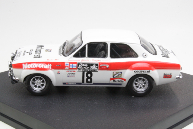 Ford Escort Mk1 RS1600, 3rd. RAC 1973, M.Alen, no.18 - Sulje napsauttamalla kuva