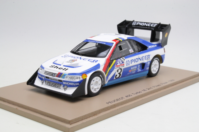Peugeot 405 T16, 2nd. Pikes Peak 1988, J.Kankkunen, no.3