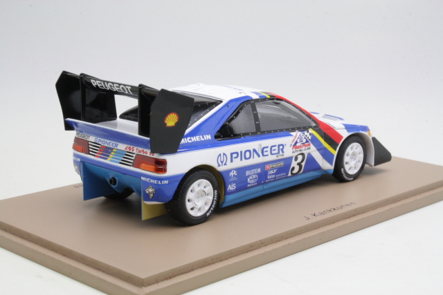 Peugeot 405 T16, 2nd. Pikes Peak 1988, J.Kankkunen, no.3