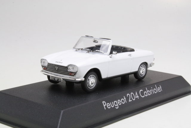Peugeot 204 Cabriolet 1967, white
