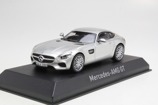 Mercedes AMG GT 2015, silver
