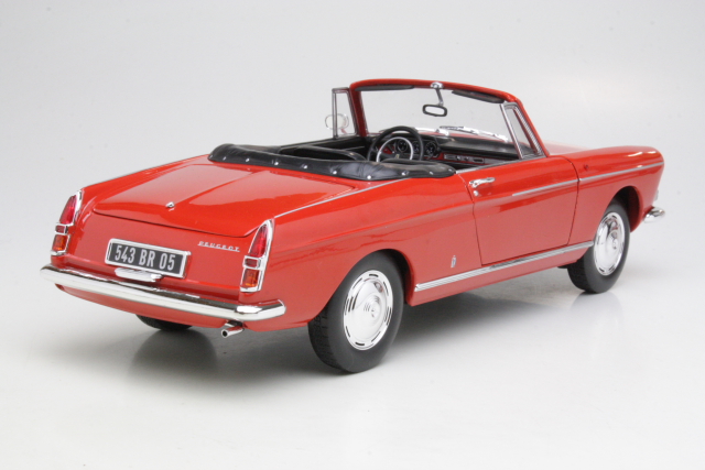 Peugeot 404 Cabriolet 1967, punainen - Sulje napsauttamalla kuva