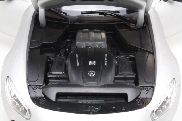 Mercedes AMG GT 2015, silver