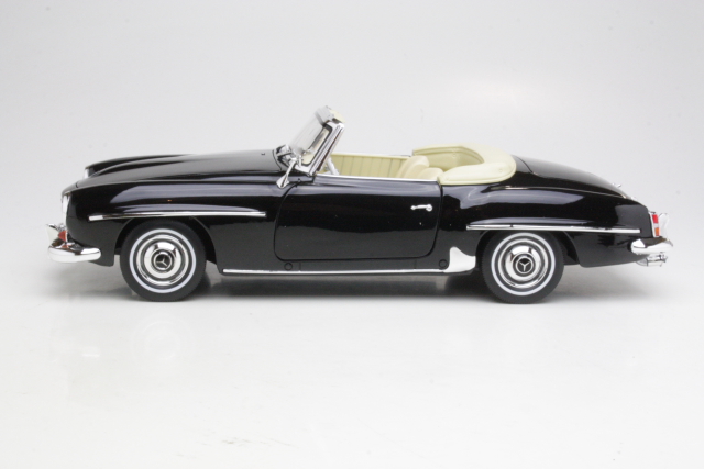 Mercedes 190SL (w121) 1957, musta