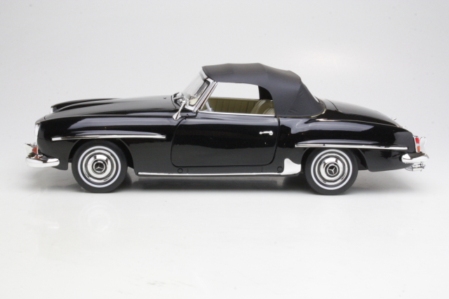 Mercedes 190SL (w121) 1957, musta