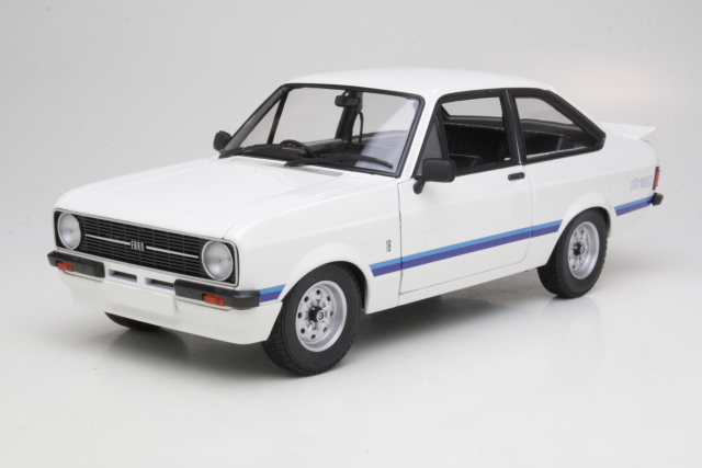 Ford Escort Mk2 RS1800 1975, valkoinen - Sulje napsauttamalla kuva