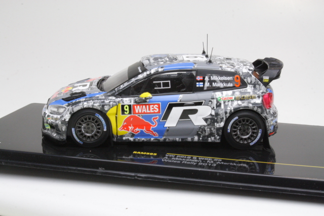 VW Polo R WRC, Wales 2013, A.Mikkelsen/M.Markkula, no.9