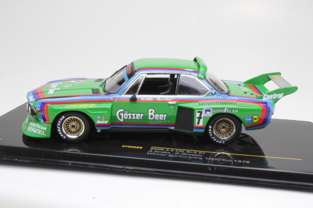 BMW 3.5CSL Gr.5, 1st. Nurburgring 1000km 1976, A.Krebs/D.Quester - Sulje napsauttamalla kuva