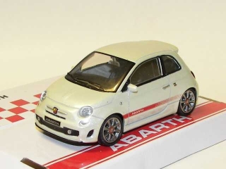 Fiat 500 Abarth 2008, valkoinen