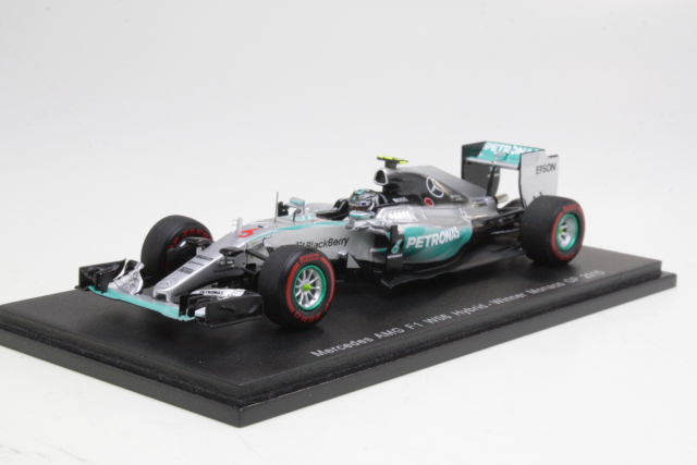 Mercedes AMG W06, F1 2015, N.Rosberg, no.6 - Sulje napsauttamalla kuva