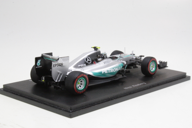 Mercedes AMG W06, F1 2015, N.Rosberg, no.6 - Sulje napsauttamalla kuva