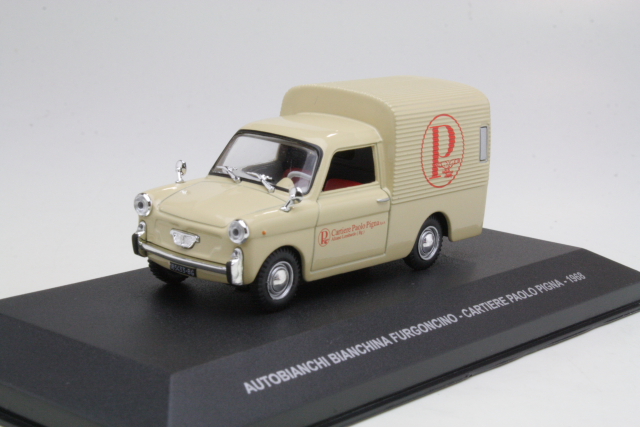 Autobianchi Bianchina Furgoncino 1968 "Cartiere Paolo Pigna" - Sulje napsauttamalla kuva