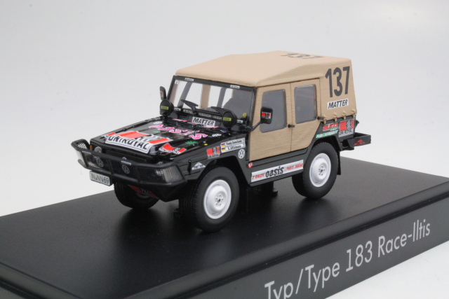 VW Iltis, 1st. Paris-Dakar 1980, F.Kottulinsky, no.137 - Sulje napsauttamalla kuva