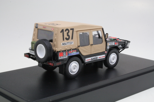 VW Iltis, 1st. Paris-Dakar 1980, F.Kottulinsky, no.137