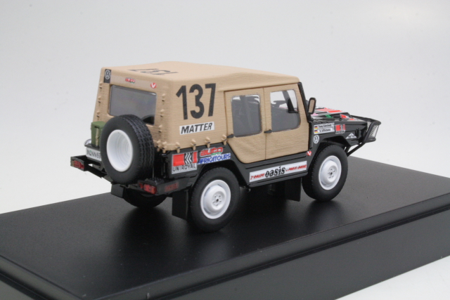 VW Iltis, 1st. Paris-Dakar 1980, F.Kottulinsky, no.137 - Sulje napsauttamalla kuva