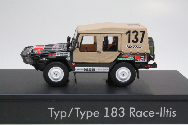 VW Iltis, 1st. Paris-Dakar 1980, F.Kottulinsky, no.137 - Sulje napsauttamalla kuva