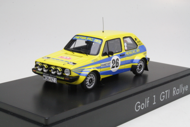 VW Golf 1 GTi, Monte Carlo 1980, P.Eklund, no.26 - Sulje napsauttamalla kuva