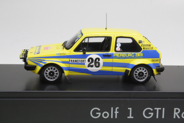 VW Golf 1 GTi, Monte Carlo 1980, P.Eklund, no.26
