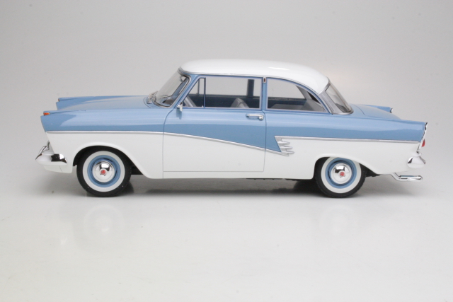 Ford Taunus 17M P2 1957, blue/white - Sulje napsauttamalla kuva