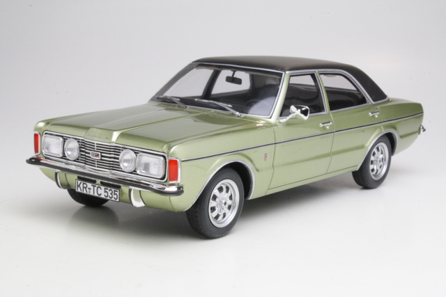 Ford Taunus TC GXL 1972, vaaleanvihreä - Sulje napsauttamalla kuva