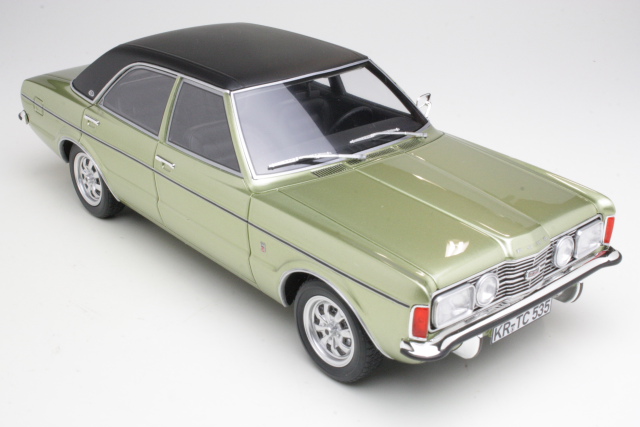 Ford Taunus TC GXL 1972, vaaleanvihreä - Sulje napsauttamalla kuva