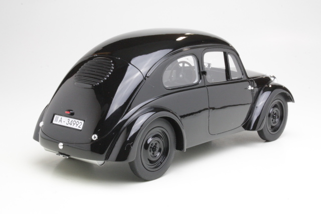 VW Typ V3 Versuchswagen 1936, musta - Sulje napsauttamalla kuva