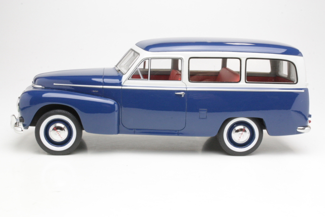 Volvo PV445 Duett 1956, sininen - Sulje napsauttamalla kuva