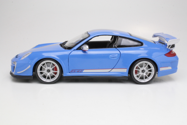 Porsche 911 GT3 RS 4.0 2011, blue/silber