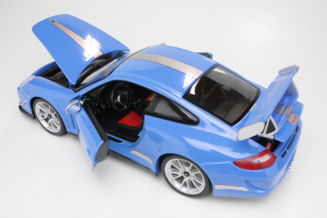 Porsche 911 GT3 RS 4.0 2011, blue/silber