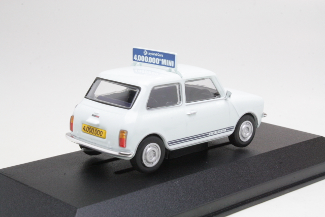Mini 1275GT, white "the 4.000.000th Mini"