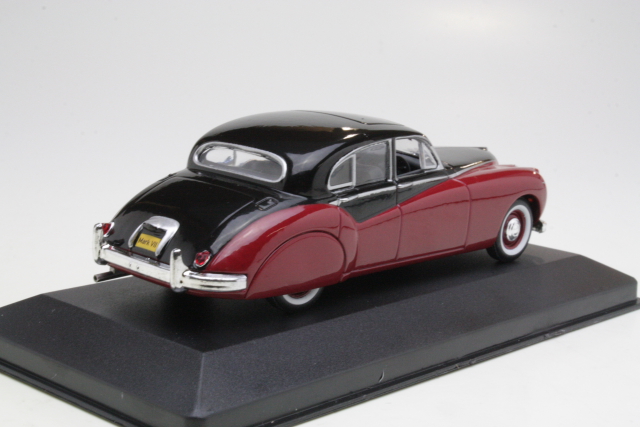 Jaguar MK VII 1954, dark red/black