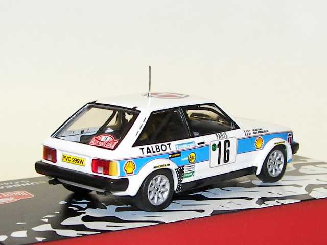Talbot Sunbeam Lotus, Monte Carlo 1981, G.Frequelin, no.16