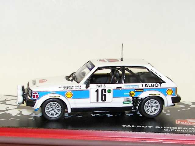 Talbot Sunbeam Lotus, Monte Carlo 1981, G.Frequelin, no.16 - Sulje napsauttamalla kuva