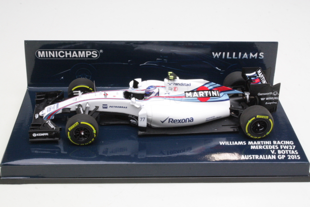 Williams Mercedes FW37 2015, V.Bottas, no.77 - Sulje napsauttamalla kuva