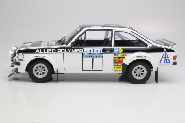 Ford Escort Mk2 RS1800, 1st. RAC 1975, T.Makinen, no.1