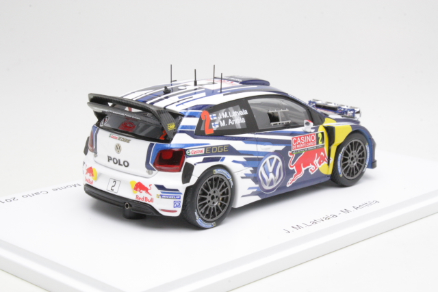 VW Polo R WRC, 2nd. Monte Carlo 2015, J-M.Latvala, no.2 - Sulje napsauttamalla kuva