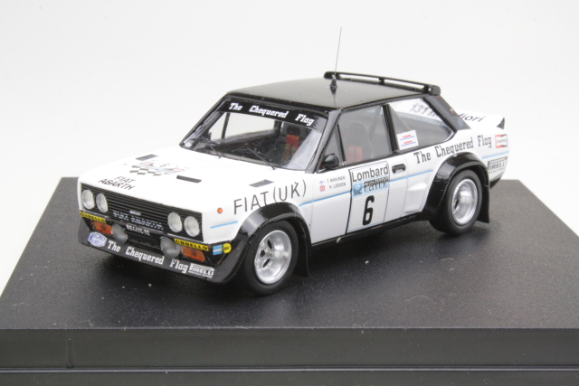 Fiat 131 Abarth, 11th. RAC 1977, T.Makinen, no.6 - Sulje napsauttamalla kuva