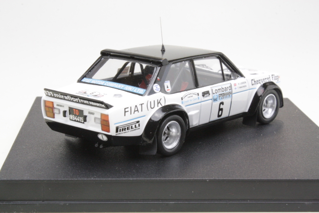 Fiat 131 Abarth, 11th. RAC 1977, T.Makinen, no.6 - Sulje napsauttamalla kuva