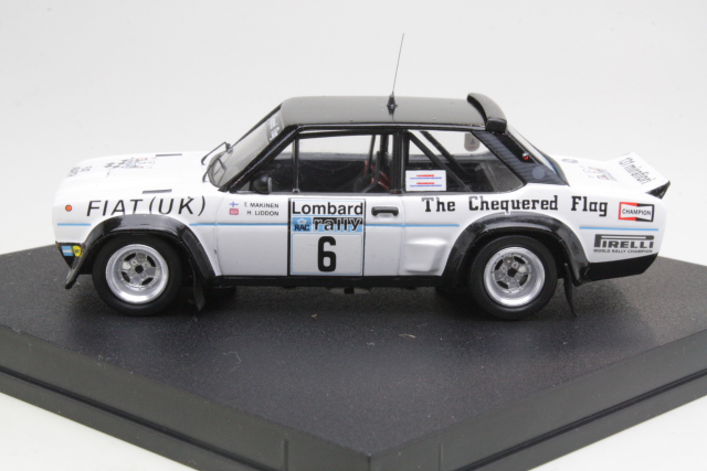 Fiat 131 Abarth, 11th. RAC 1977, T.Makinen, no.6 - Sulje napsauttamalla kuva