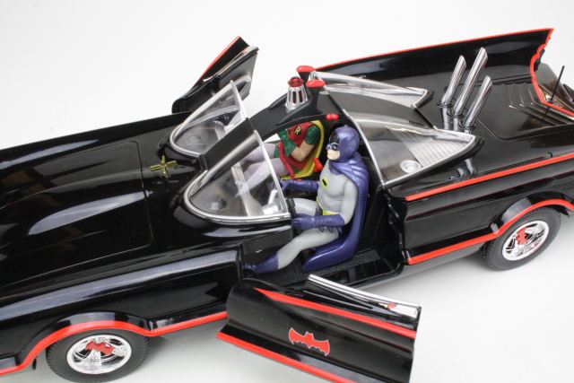 Batmobile 1966 TV Series "Robin & Batman figures"