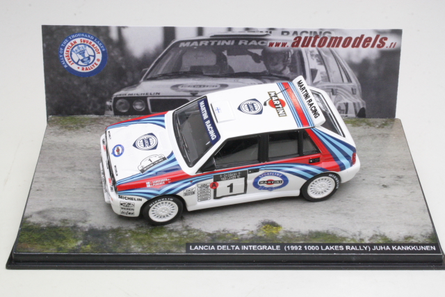 Lancia Delta HF Integrale, Finland 1992, J.Kankkunen, no.1